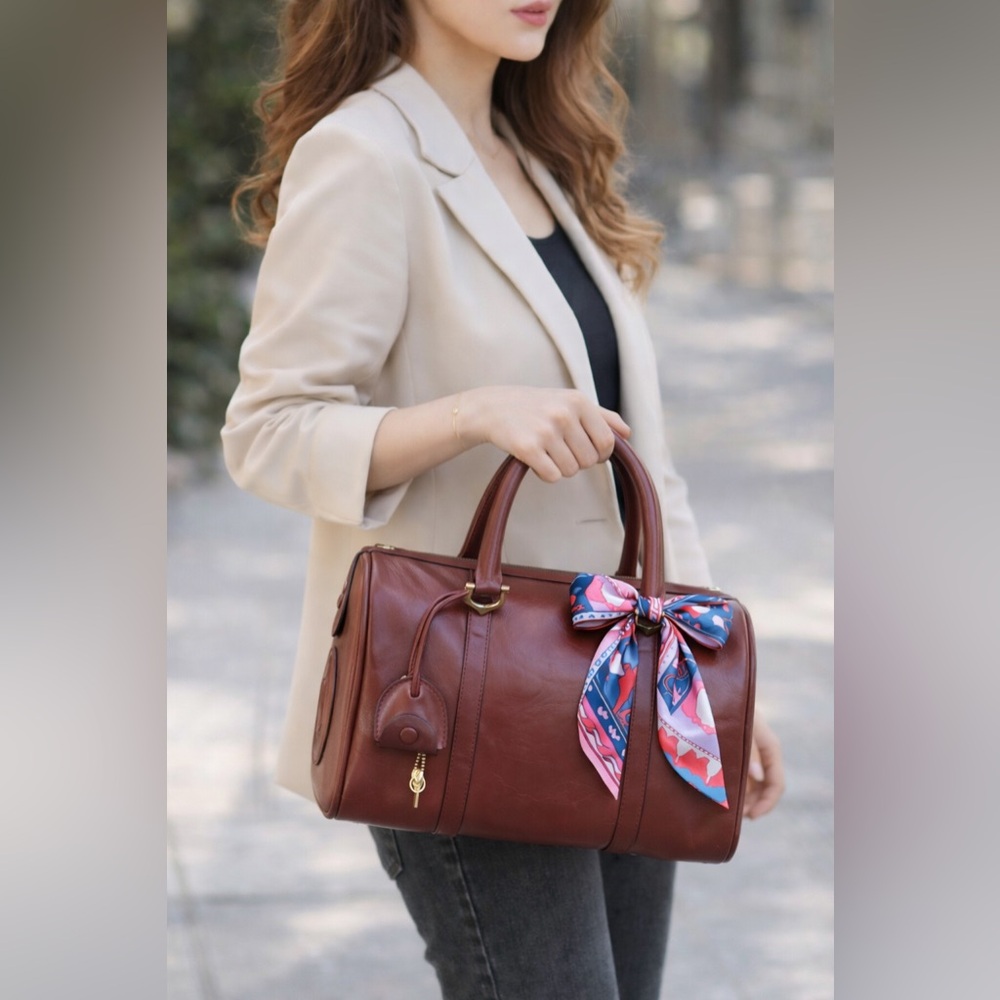 Vintage Cartier Boston Bag